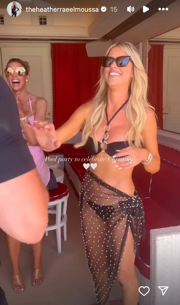 Christina had a wonderful time celebrating her 42nd birthday 