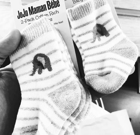 brendan cole baby socks photo