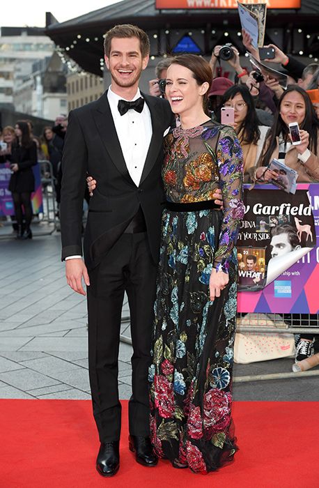 andrew garfield and claire foy at breathe premiere1