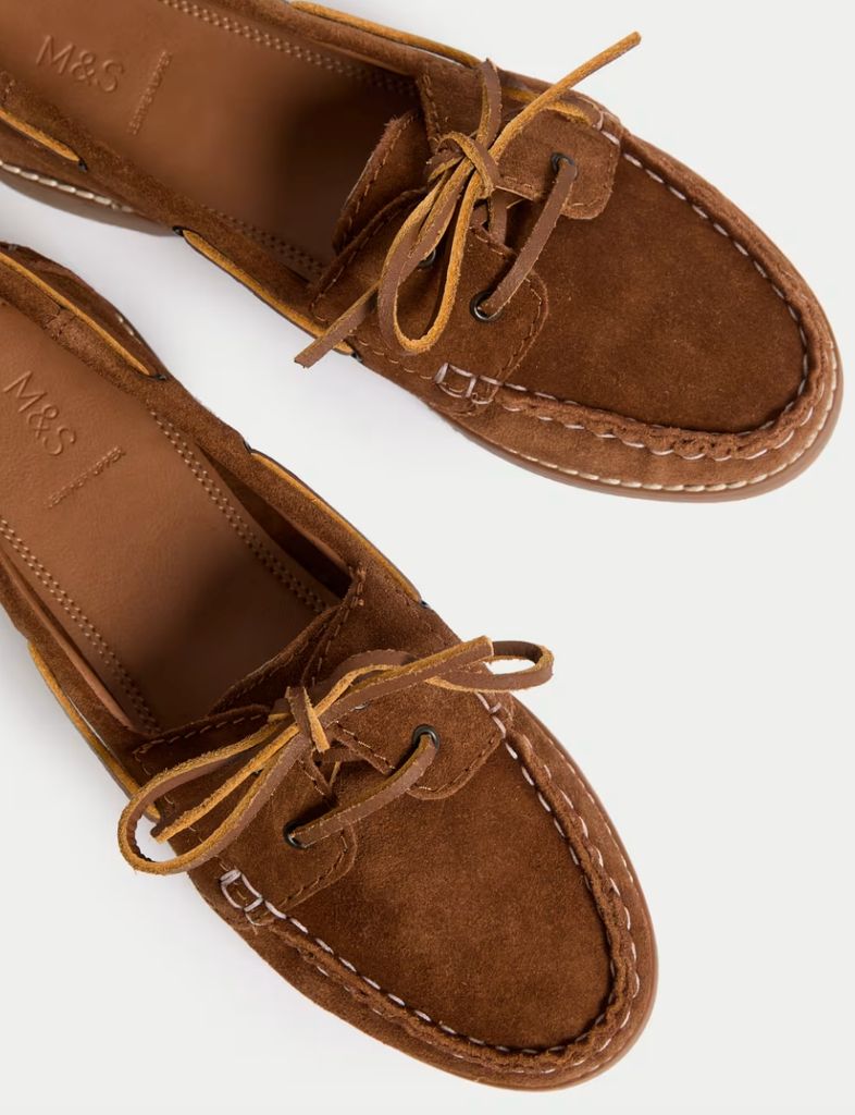 Marks & Spencer boat shoe