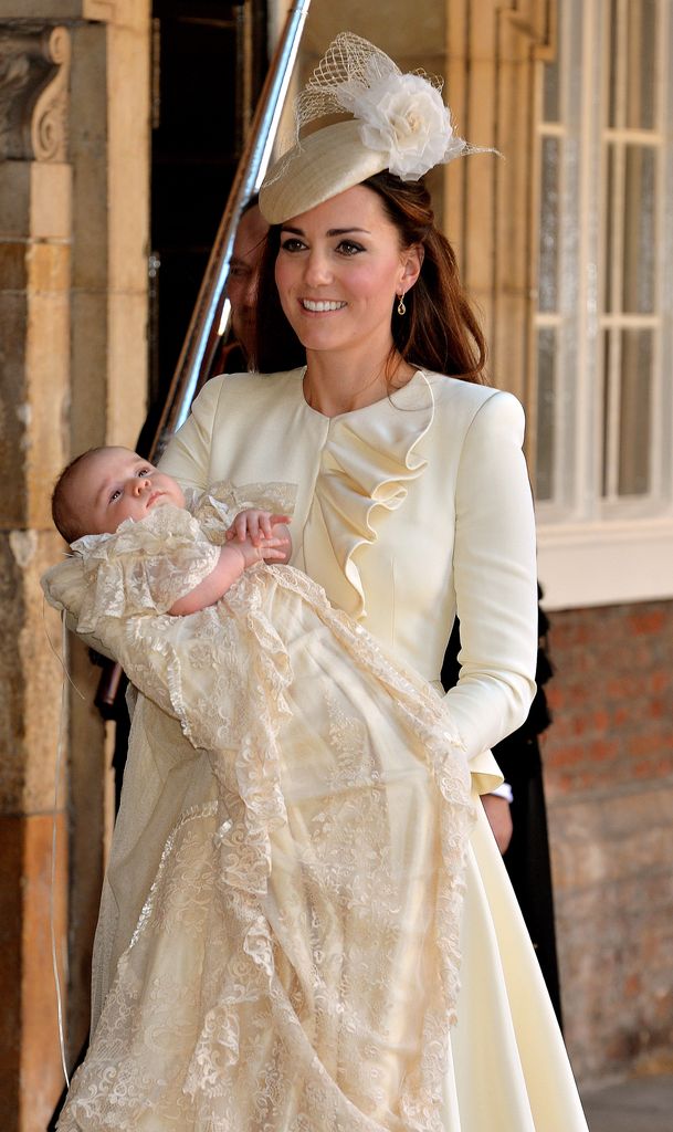 Prince George's christening 2013