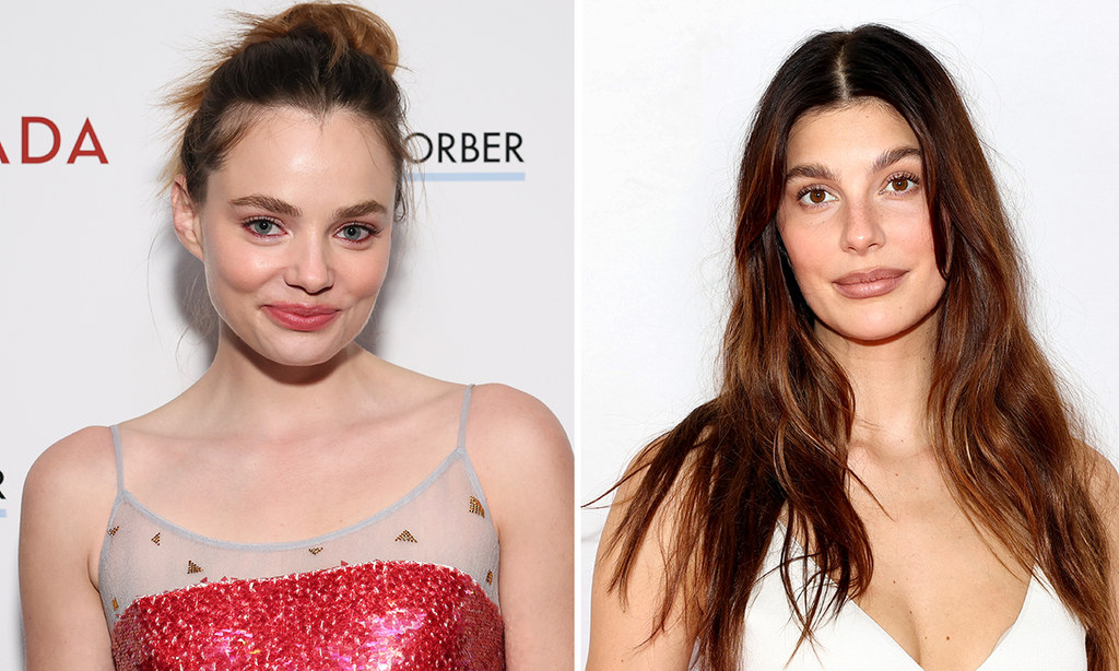 Two women with blonde hair