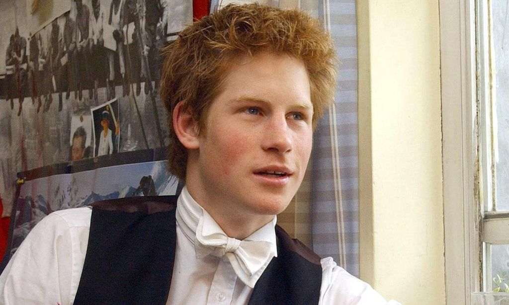 Prince Harry during his time at Eton