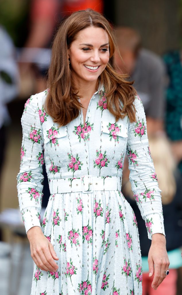 Kate Middleton participa do "De volta a natureza" festival no RHS Garden Wisley em 10 de setembro de 2019 em Woking, Inglaterra. 