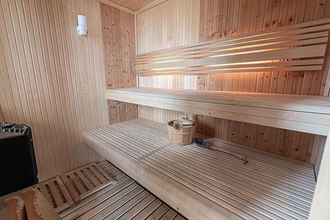 matrix island sauna