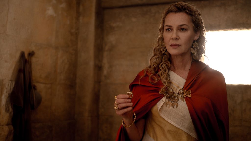 Connie Nielsen plays Lucilla in Gladiator II from Paramount Pictures. 