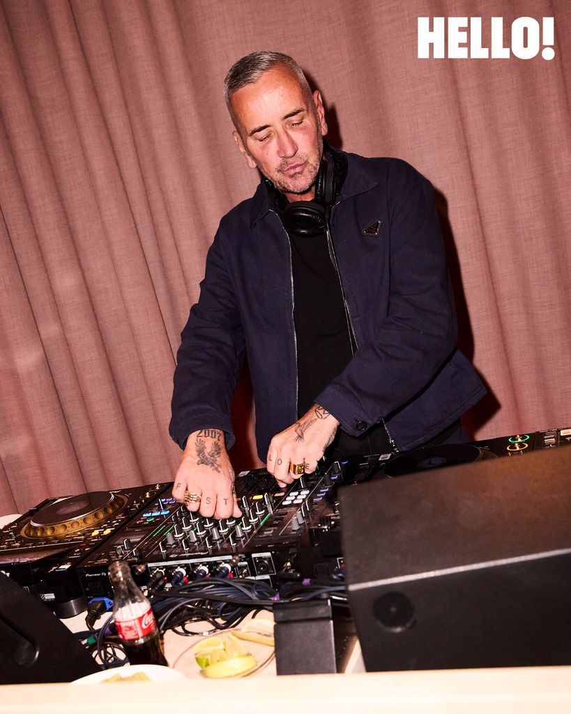 DJ Fat Tony kept the dancefloor busy at HELLO!'s London launch party