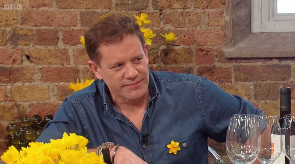 Matt Tebbutt had a bit of an awkward moment on Saturday Kitchen