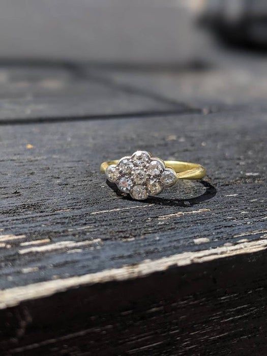 Cordelia: Antique-Inspired Filigree Engagement Ring | Ken & Dana Design