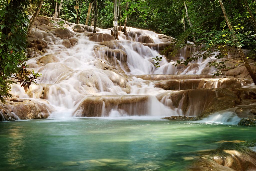 Dunns River Falls were simply breathtaking