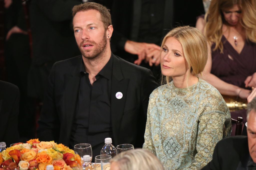 gwyneth paltrow chris martin awards show