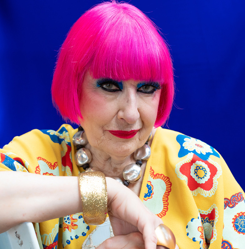 zandra rhodes up close