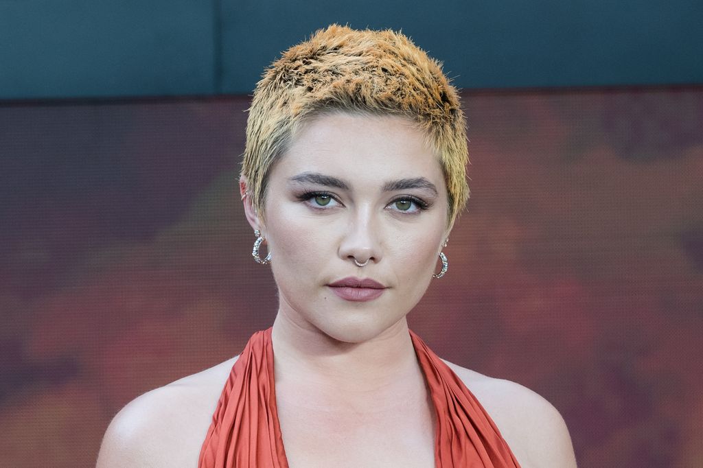 Florence Pugh attended the UK premiere of Oppenheimer at Odeon Luxe Leicester Square