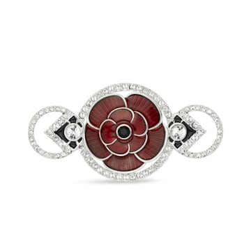 Art Deco Poppy Brooch