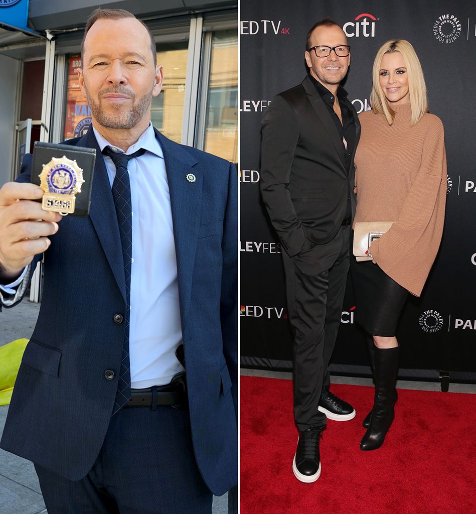 Donnie Wahlberg as Danny Reagan / Donnie Wahlberg with Jenny McCarthy on the red carpet