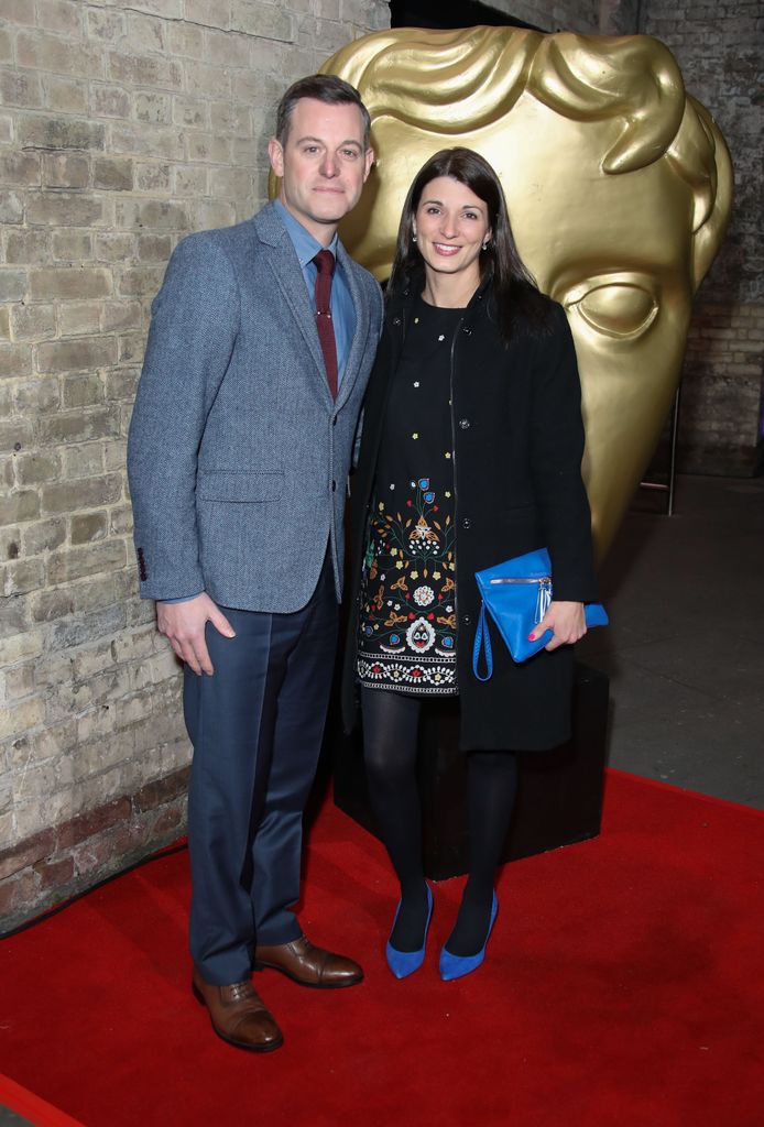 Matt with his wife Nicola at the BAFTA Children's Awards