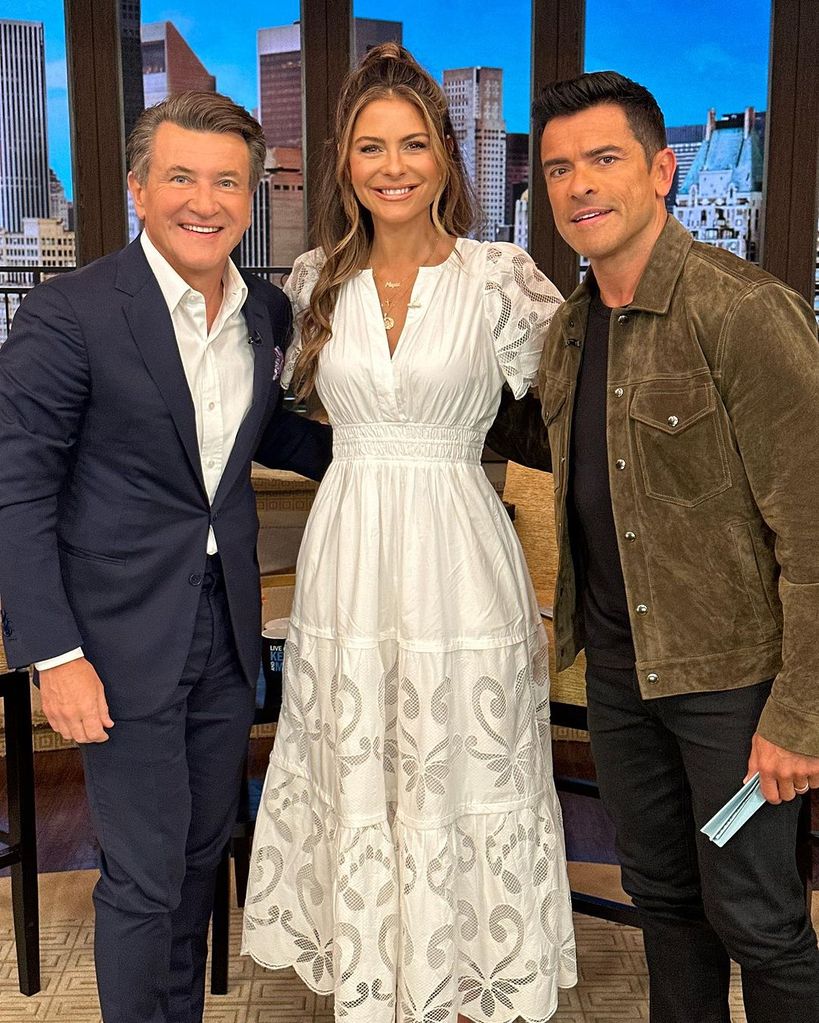 Maria is stepping in for "Live with Kelly and Mark" on Thursday and Friday