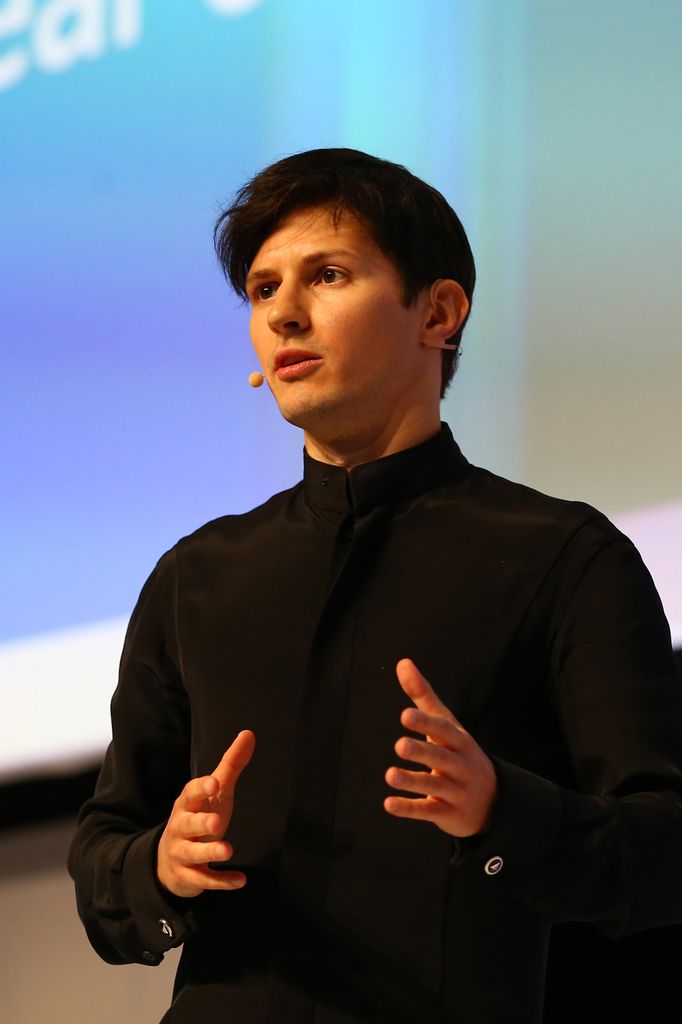 Speaking at a conference