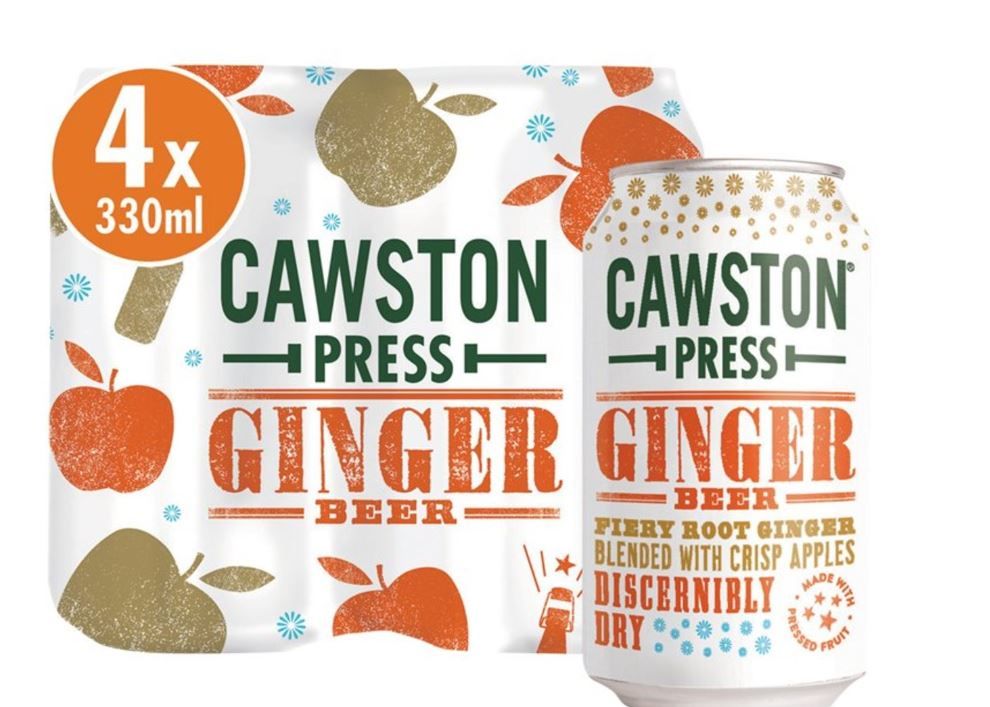 cawston press ginger beer 