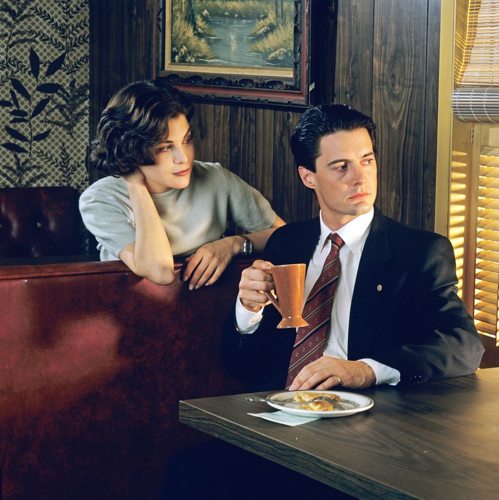 Sherilyn and Kyle MacLaughlin in Twin Peaks