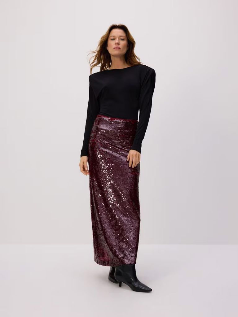 Reserved Sequin skirt