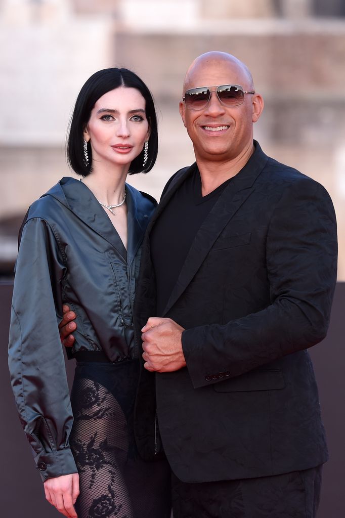 American model Meadow Walker and American actor and producer Vin Diesel