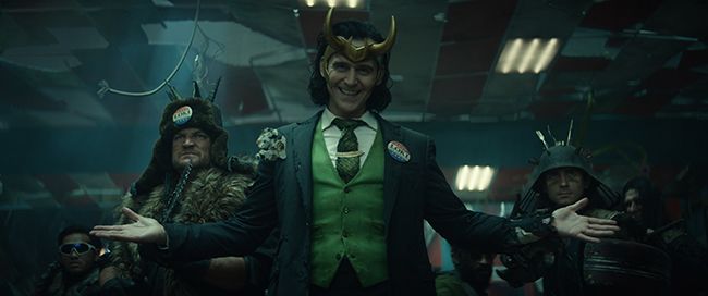 Tom Hiddleston as Loki in Disney series