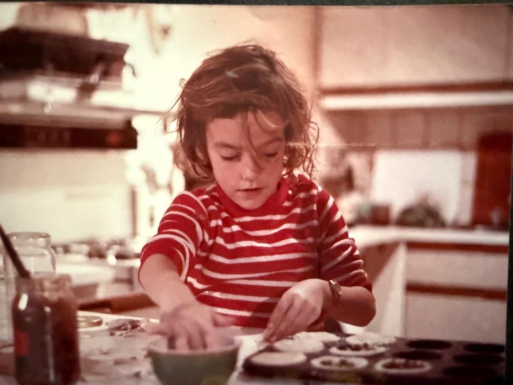 Emma Cox has fond festive memories of making mince pies with her mum