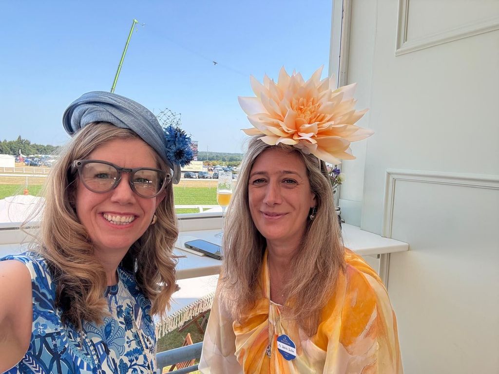 Sophie Vokes-Dudgeon and Jessica Callan at Royal Ascot