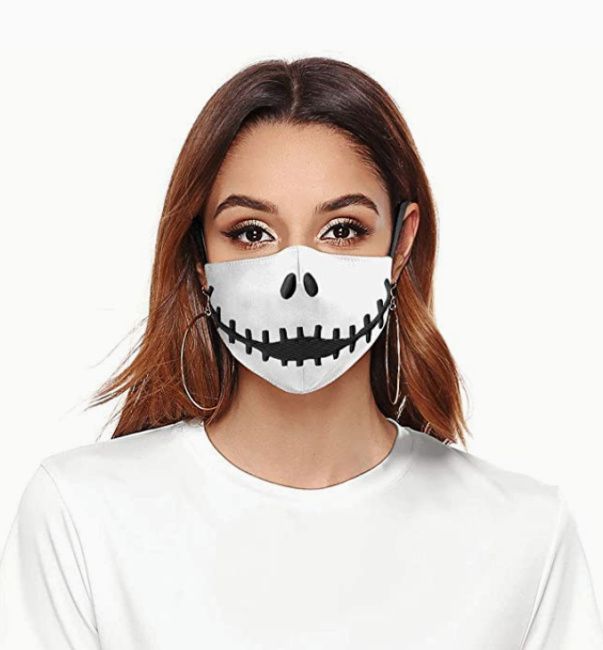 halloween face mask coverings nightmare before xmas