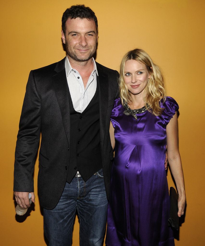 Liev and Naomi in 2008 in New York. 