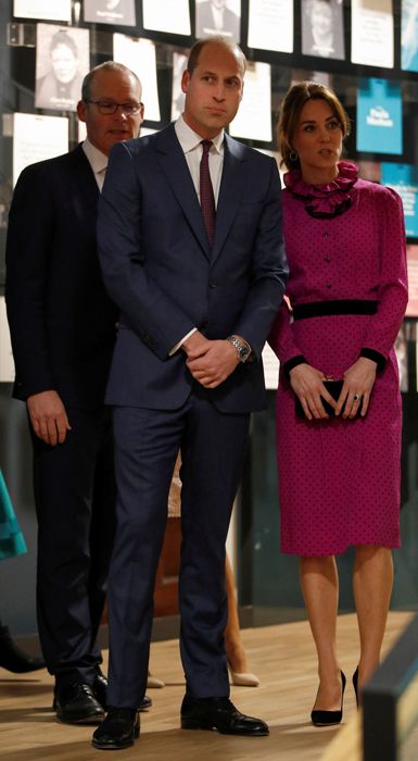 kate and william in dublin on wednesday night 