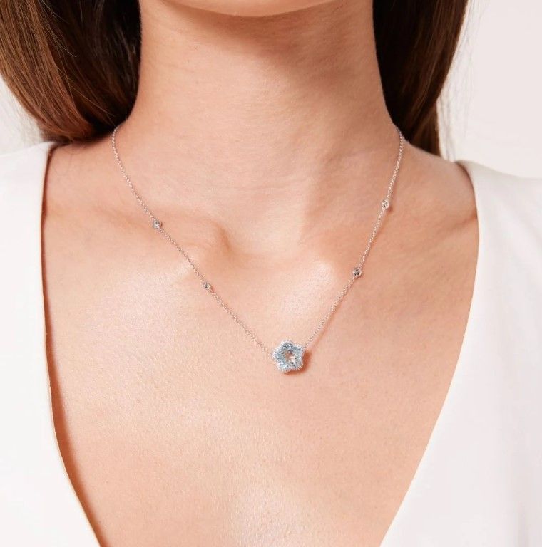 Kiki McDonough Eden pendant worn by Kate Middleton