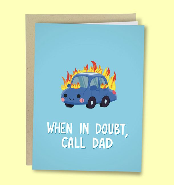 call dad fathers day card