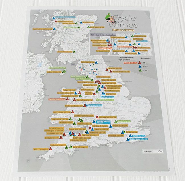 Cyclist map