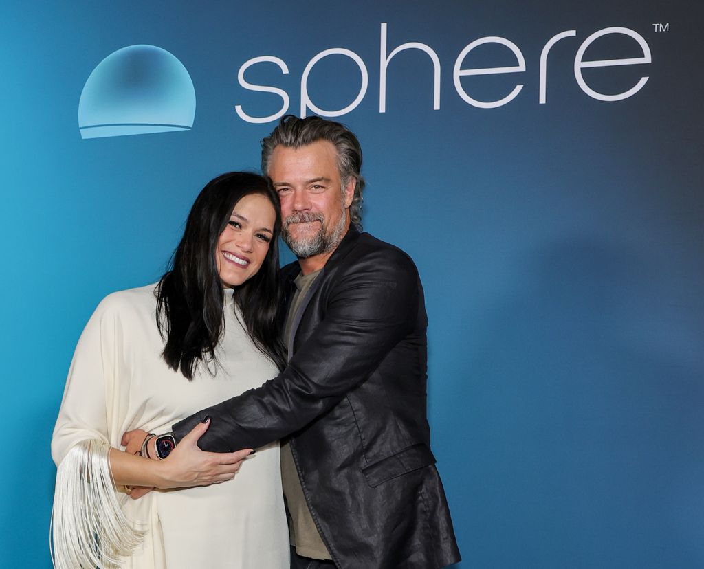LAS VEGAS, NEVADA - SEPTEMBER 29: Audra Mari (L) and Josh Duhamel attend the grand opening of Sphere on September 29, 2023 in Las Vegas, Nevada. (Photo by Ethan Miller/Getty Images)