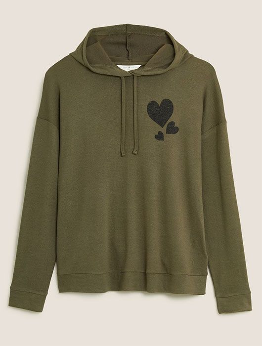 khaki hoodie