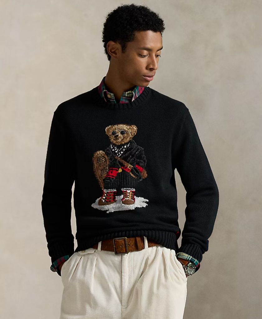 ralph lauren christmas jumper for men