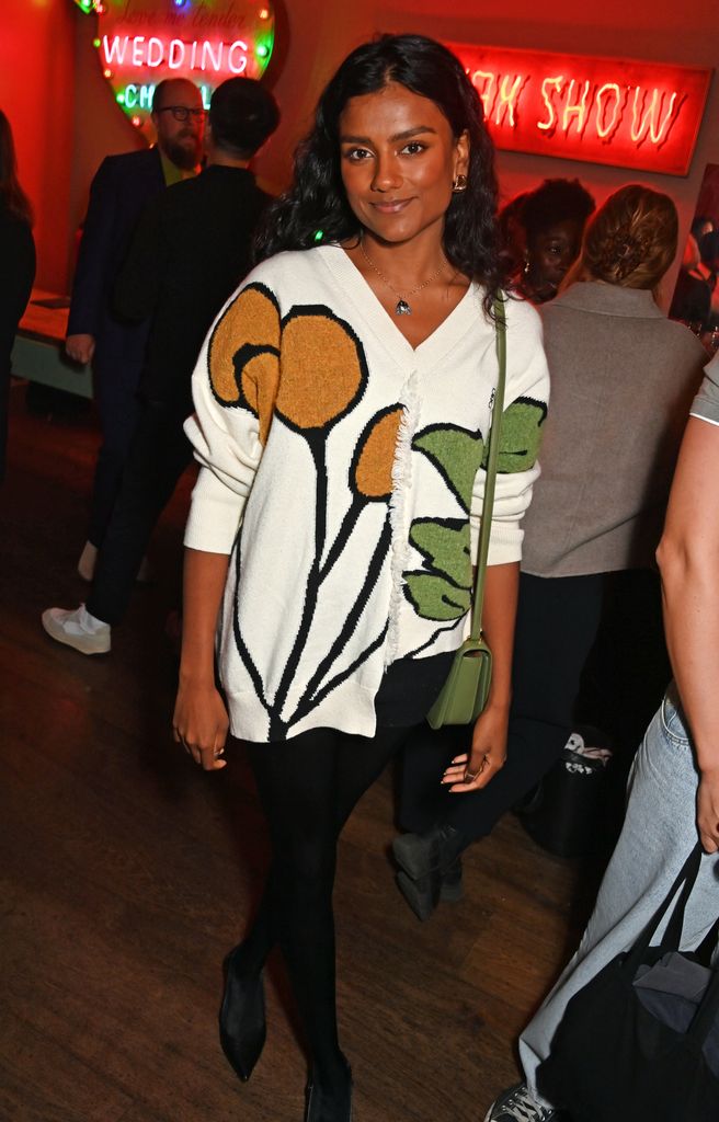 Simone Ashley attends the special screening of "Queer" at The Ham Yard Hotel on October 17, 2024 in London, England. (Photo by Dave Benett/Getty Images for A24)