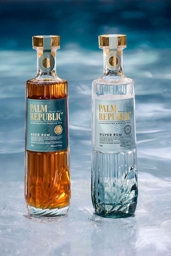 Les nouveaux designs de bouteilles de Palm Republic 