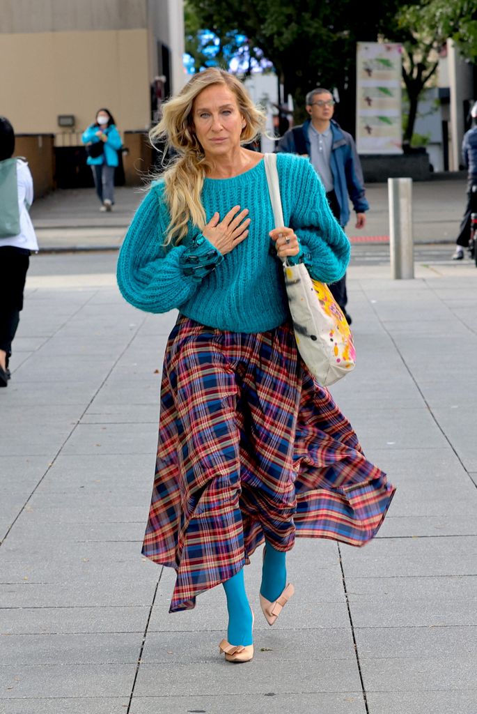 Sarah Jessica Parker was spotted filming for 'And Just Like That' in NYC