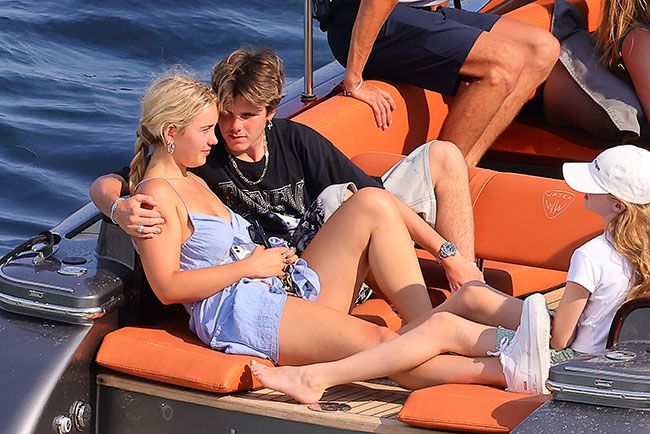Cruz Beckham takes relationship with girlfriend Tana Holding to the next  level with family holiday