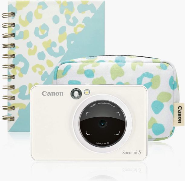 white canon camera kit