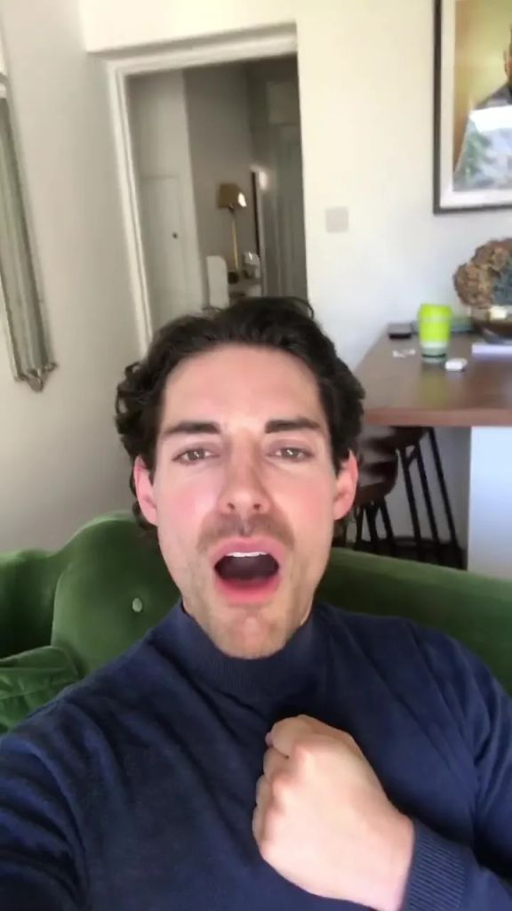 Tom has a small but perfectly formed living area