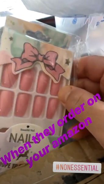 princess orders fake nails 