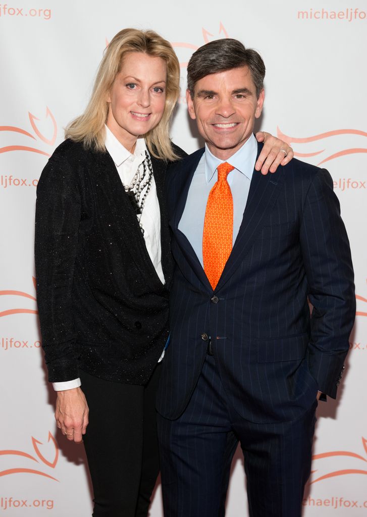 George Stephanopoulos and Ali Wentworth on the red carpet 