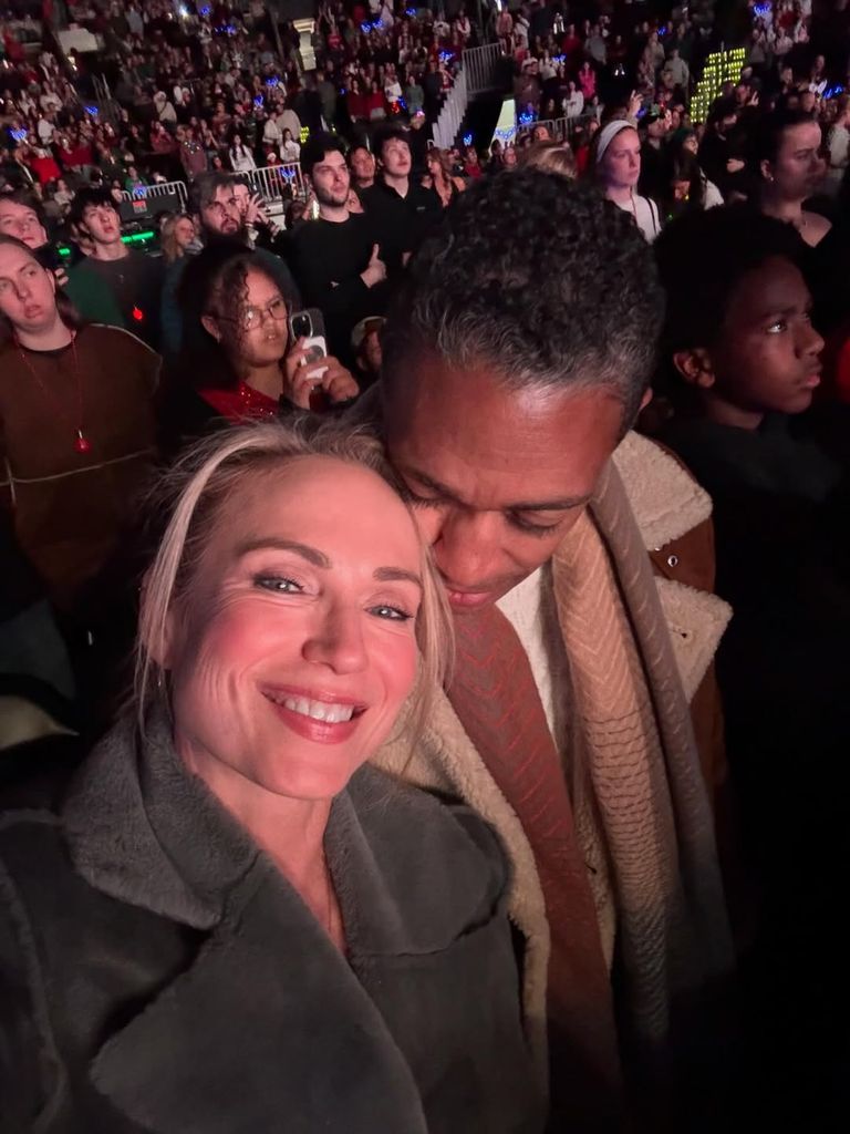 The pair went to a concert together