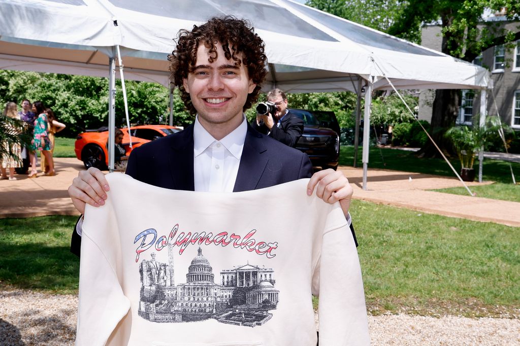 Shayne Coplan attends the 32nd Annual White House Correspondents' Weekend Garden Brunch at Beall-Washington House on April 26, 2025 in Washington, DC