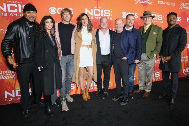 NCIS LA cast at season 14 wrap party