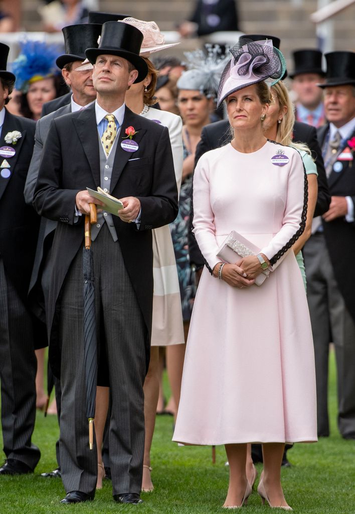 Sophie, Duchess of Edinburgh also owns the pink Emelia Wickstead dress
